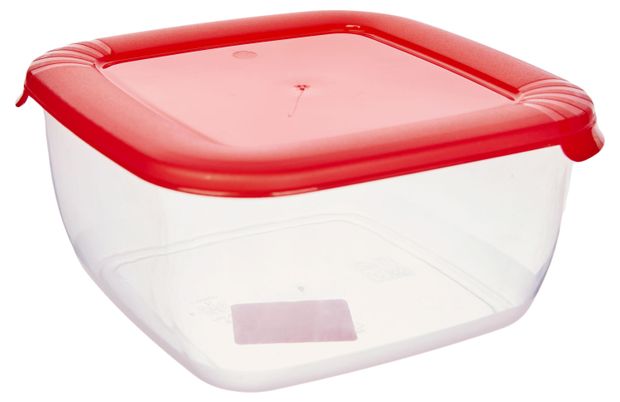 Контейнер для СВЧ Полимербыт Лайт квадратный, 0,95 л