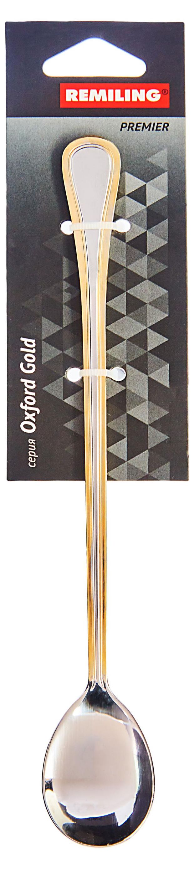 Ложка коктейльная Remiling Venice Gold, 20 см