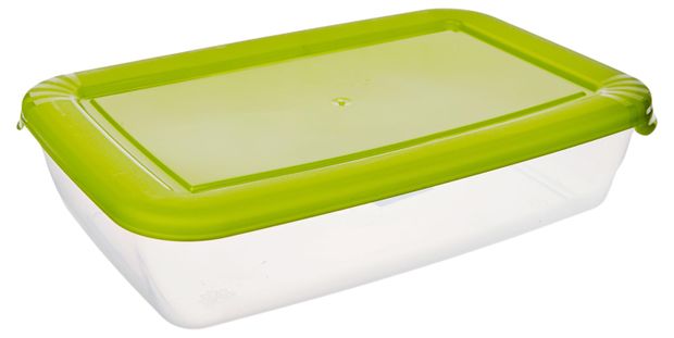 Контейнер для СВЧ Полимербыт Лайт прямоугольный, 0,9 л