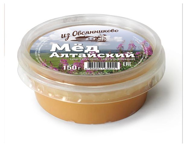 Мед Алтайский мед из Овсянниково! Цветочный, 150 г