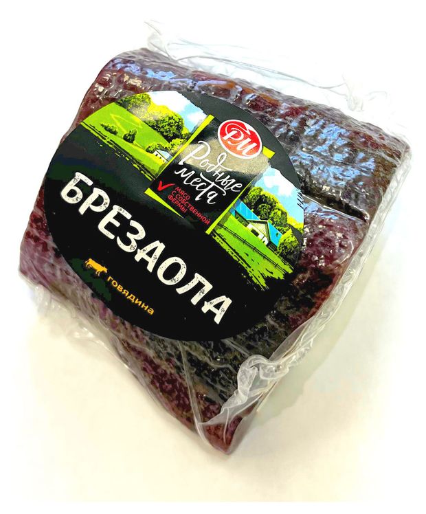 Брезаола из говядины Родные места сыровяленая 300 г 430₽