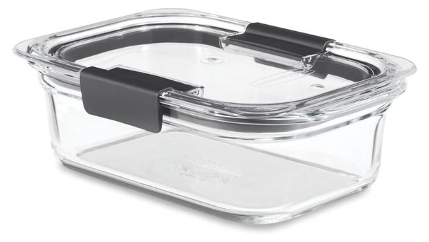 Контейнер стеклянный Hitt с пластиковой крышкой, 0,37 л