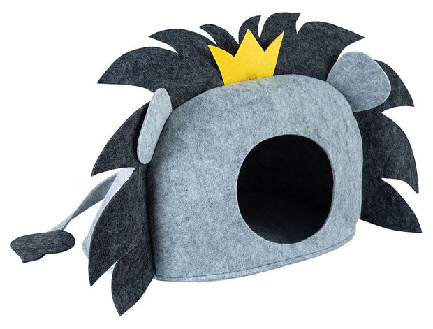 Домик для животных Eva Лёва войлок 47х27х36 см 400₽