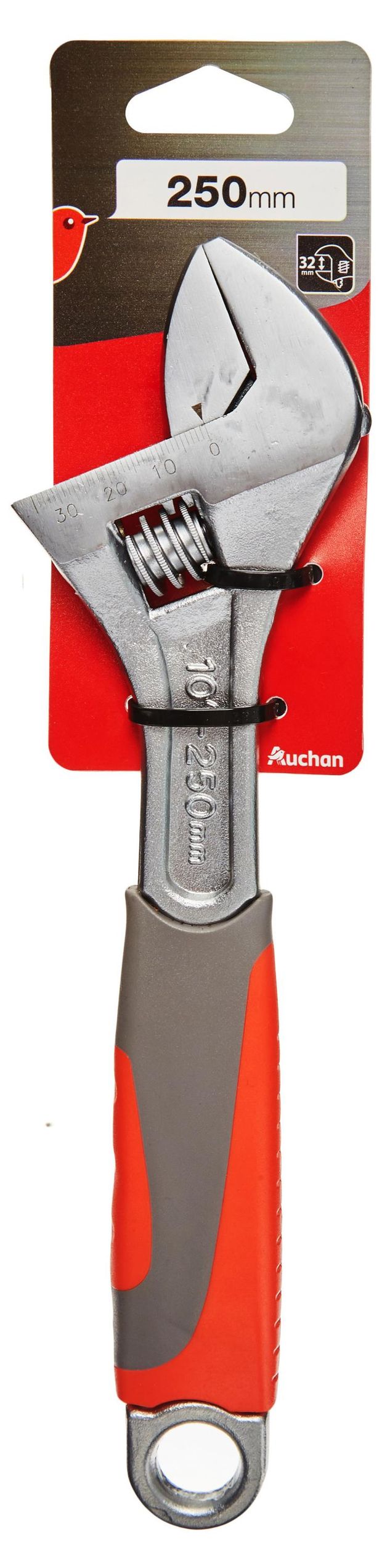 Ключ разводной АШАН Красная птица 25 см 600₽