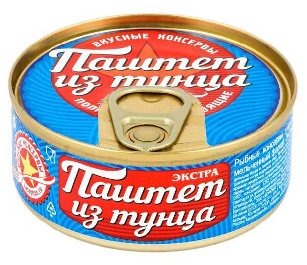 Паштет из тунца Вкусные консервы 100 г 49₽