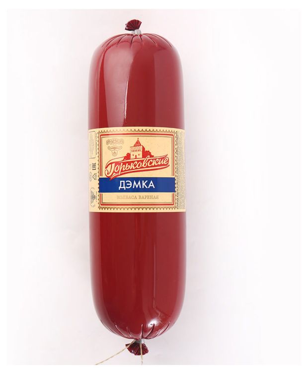 Колбаса вареная Горьковские Дэмка, ~ 1 кг