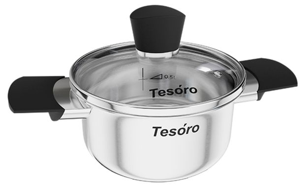 Кастрюля Нева Металл Посуда Siena Triply, 1 л