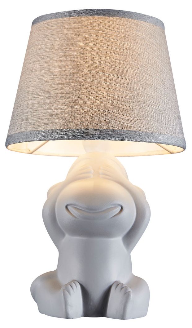 Товары для дома  Ашан Настольный светильник Escada 10176/T E14 40W Grey monkey, серый/серый плафон