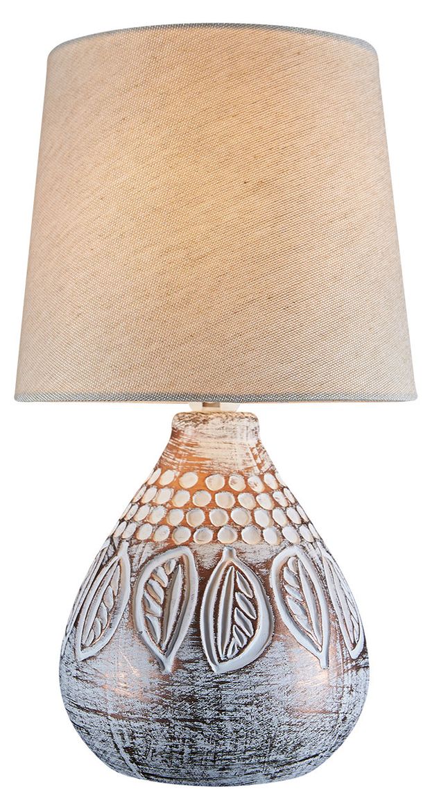 Товары для дома Настольный светильник Escada 6006/1L E14 40W Brown, коричневый/бежевый плафон