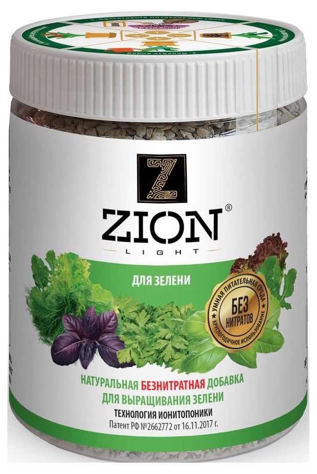 Удобрение Zion Light для зелени 450 г 500₽
