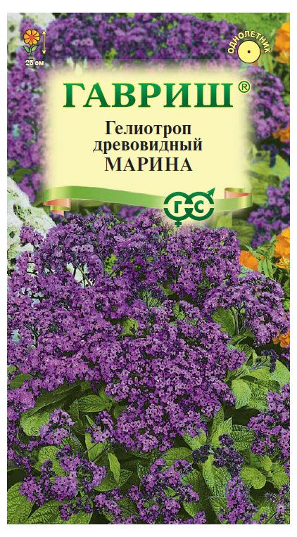 Семена Гавриш Гелиотроп древовидный Марина, 0,03 г