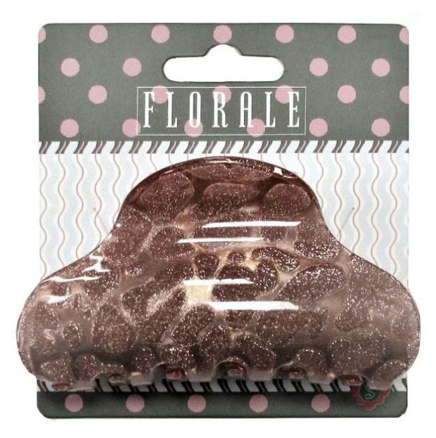 Краб для волос Florale в ассортименте AK-3, 1 шт