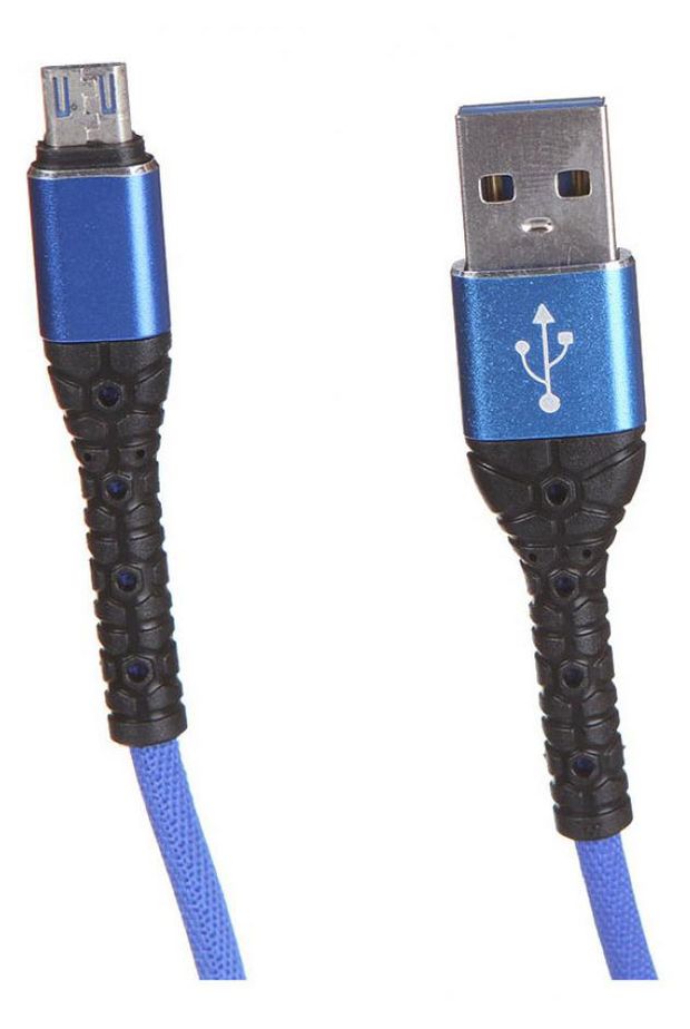 Кабель mObility USB Micro USB синий