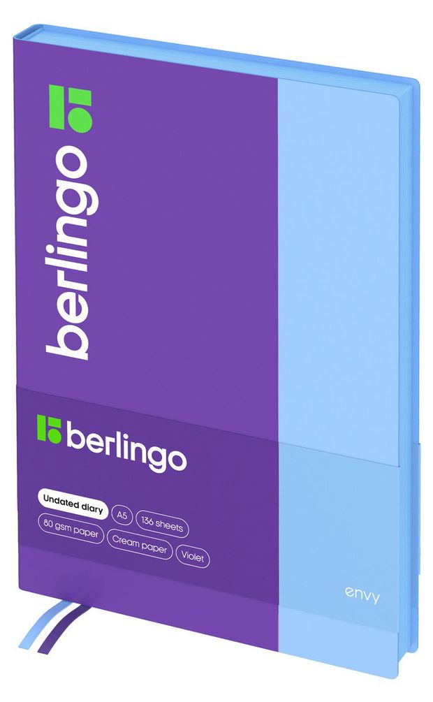 Ежедневник недатированный Berlingo Envy А5, 136 листов