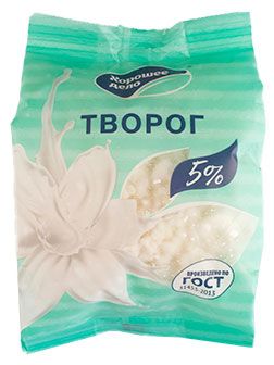 Творог Хорошее дело 5 БЗМЖ 300 г 165₽