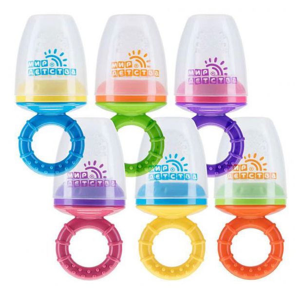 Контейнер для прикорма Мир детства силиконовый, 1 шт