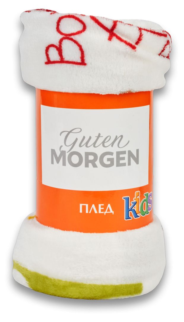 Плед Guten Morgen фланель собачки, 100х150 см