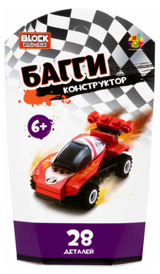 Конструктор 1TOY Blockformers Багги 1 шт 100₽