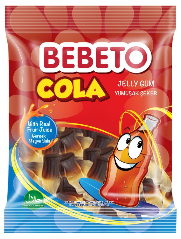 Мармелад жевательный Bebeto Cola Турция, 70 г