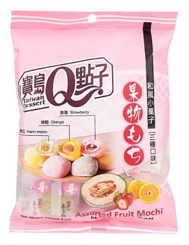 Моти Qidea Дайфукуфруктовое ассорти Китай, 120 г