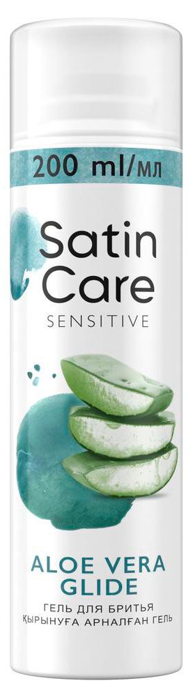 Гель для бритья Satin care алоэ вера 200 мл 450₽