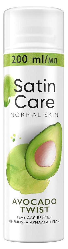 Гель для бритья Satin care авокадо 200 мл 450₽