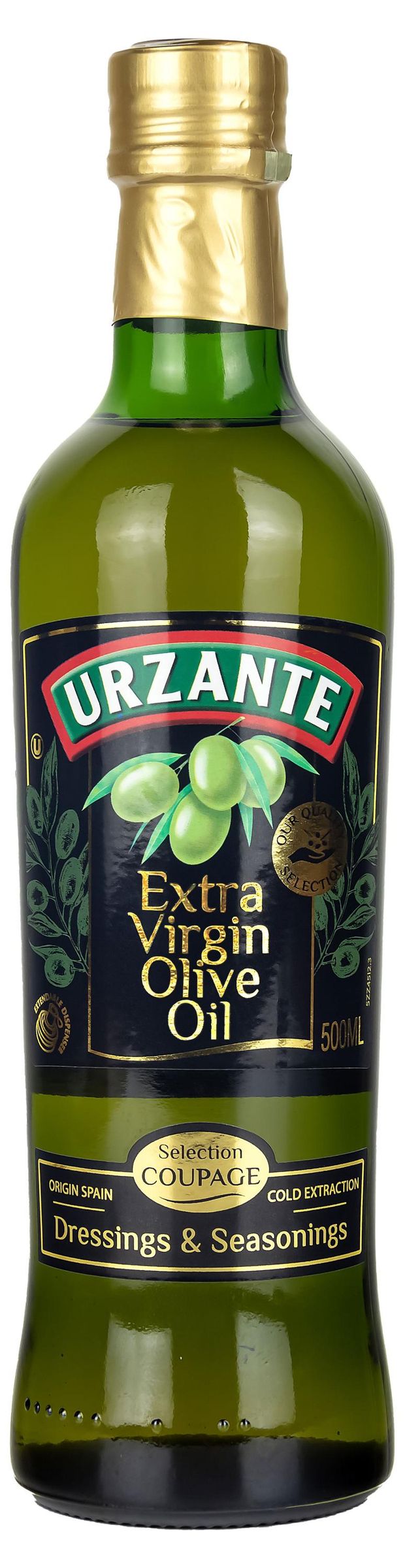 Масло оливковое Urzante Нерафинированное extra virgin 05 л 1300₽