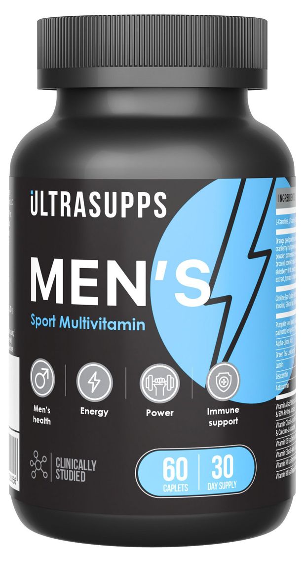 Витамины для мужчин Ultrasupps 60 таблеток 1400₽