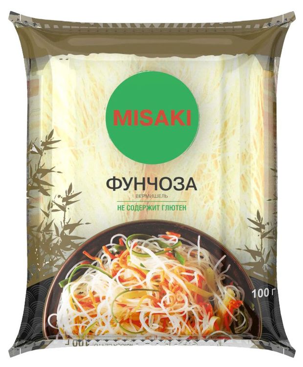 Вермишель Misaki фунчоза, 100 г