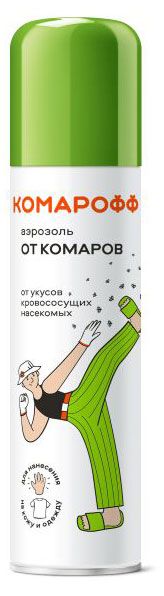 Аэрозоль от комаров Комарофф, 150 мл