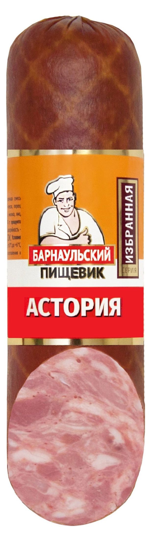 Колбаса варено-копченая Барнаульский пищевик Астория, 380 г
