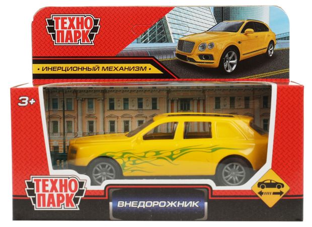 Игрушки Машинка инерционная Технопарк Кроссовер, 10 см