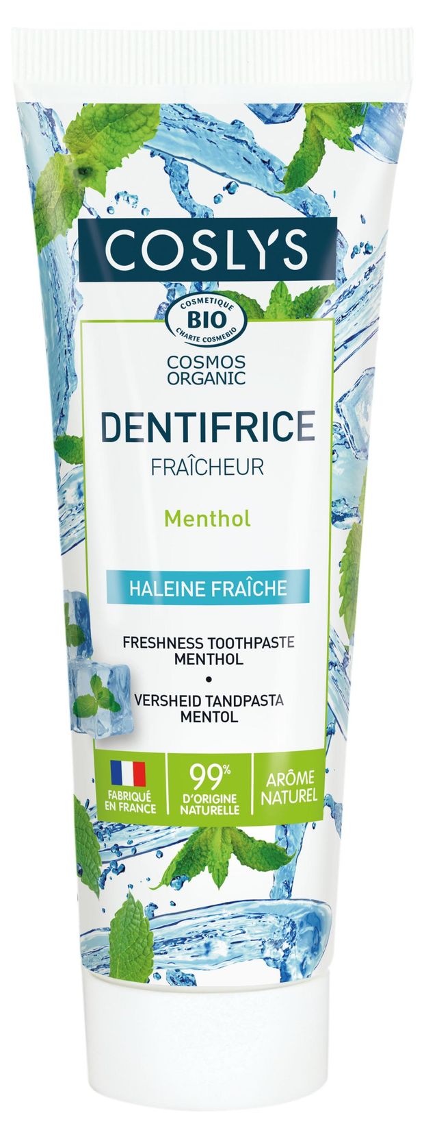 Зубная паста COSLYS мятная 100 г 370₽