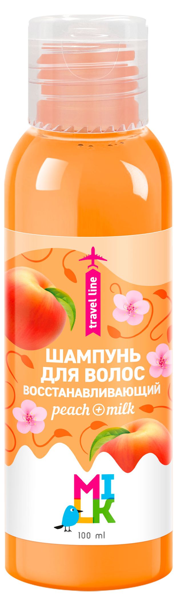 Шампунь для волос Milk Travel Восстанавливающий, 100 мл