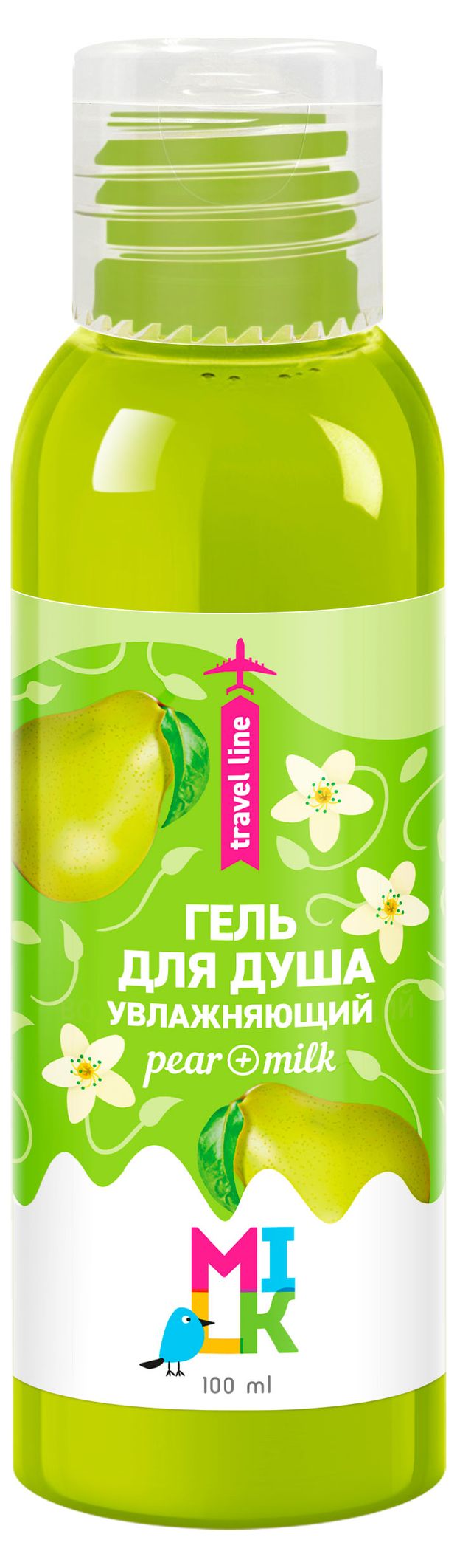 Гель для душа Milk Travel Увлажняющий 100 мл 146₽