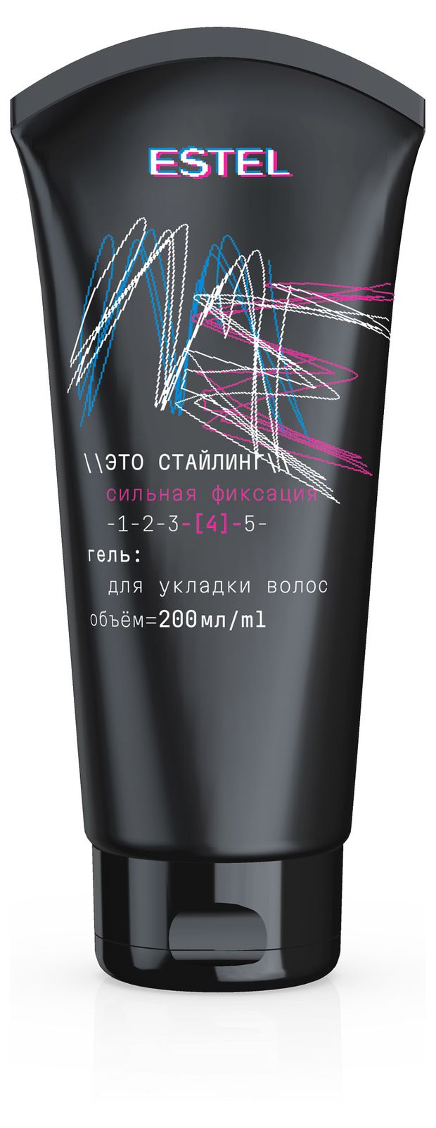 Гель для укладки волос Estel me это стайлинг сильная фиксация, 200 мл