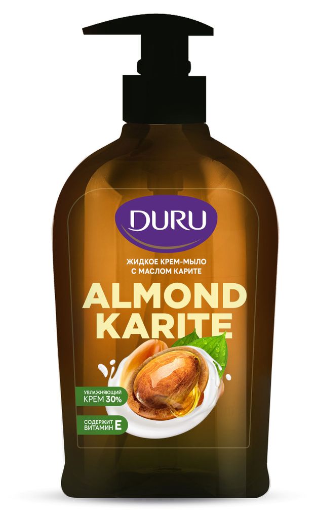 Жидкое крем-мыло Duru Almond Karite с карите, 300 мл
