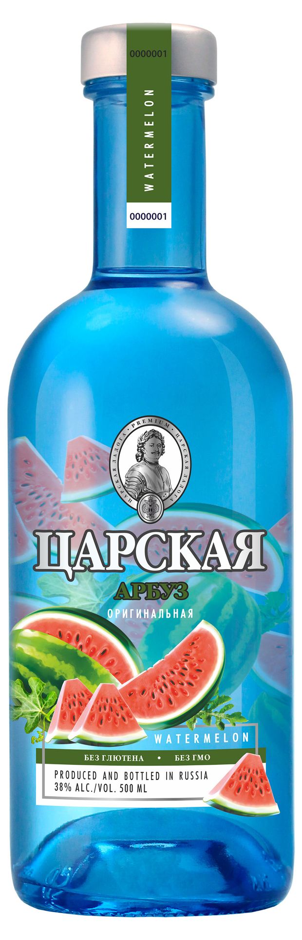 Водка ЦАРСКАЯ Оригинальная Арбуз Россия 500 мл 499₽