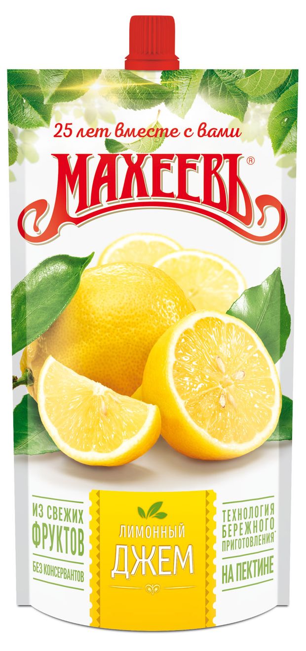 Джем МАХЕЕВЪ лимонный, 300 г