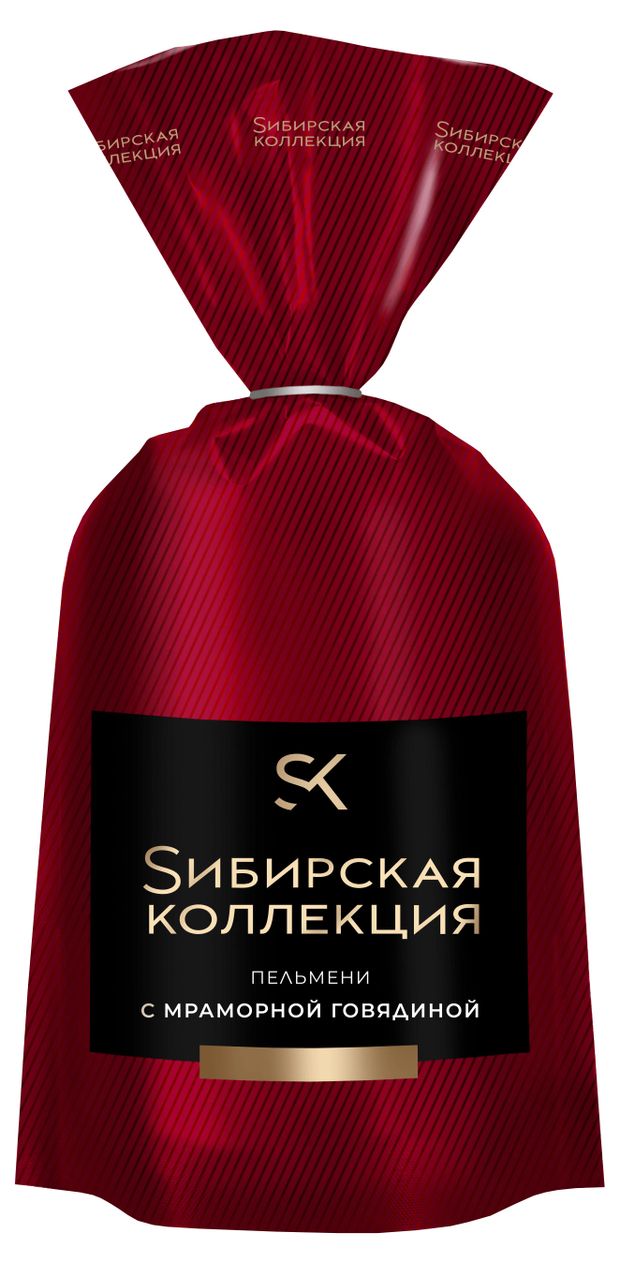 Пельмени Sибирская Коллекция с мраморной говядиной, 700 г