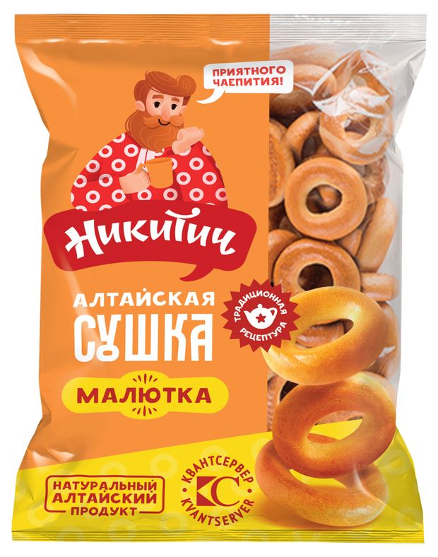 Сушка Никитич алтайская малютка, 400 г