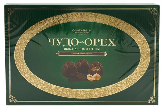 Конфеты Confashion чудо-орех с дробленым фундуком, 190 г