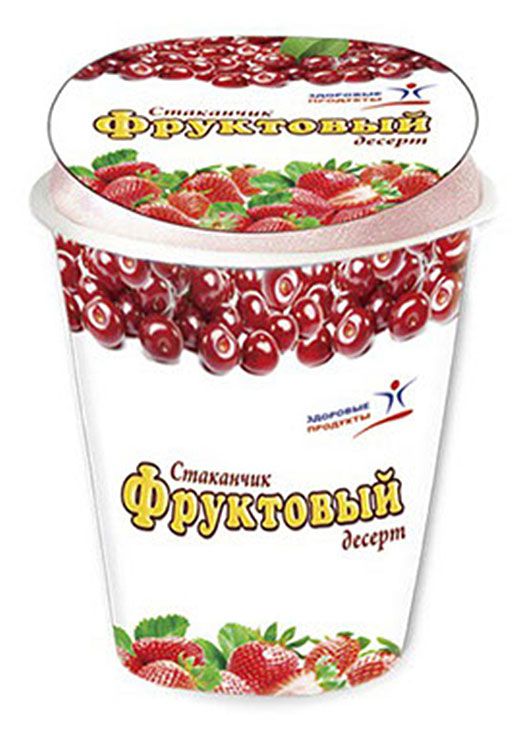 Фруктовый десерт Здоровые продукты Лесные ягоды, 80 г