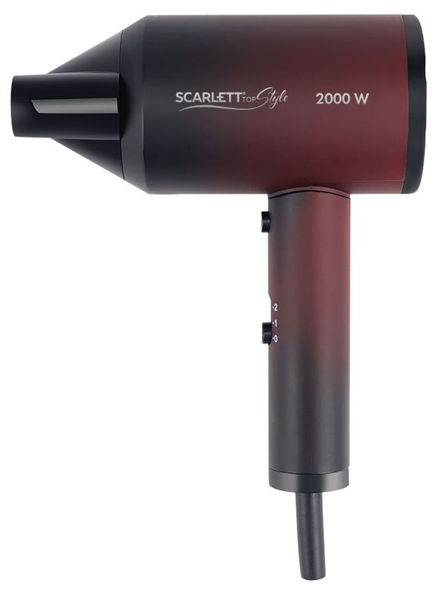 фото Фен scarlett sc-hd70i38 бордовый