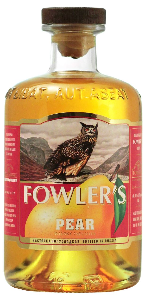 Виски Fowlers Груша Россия, 0,5 л