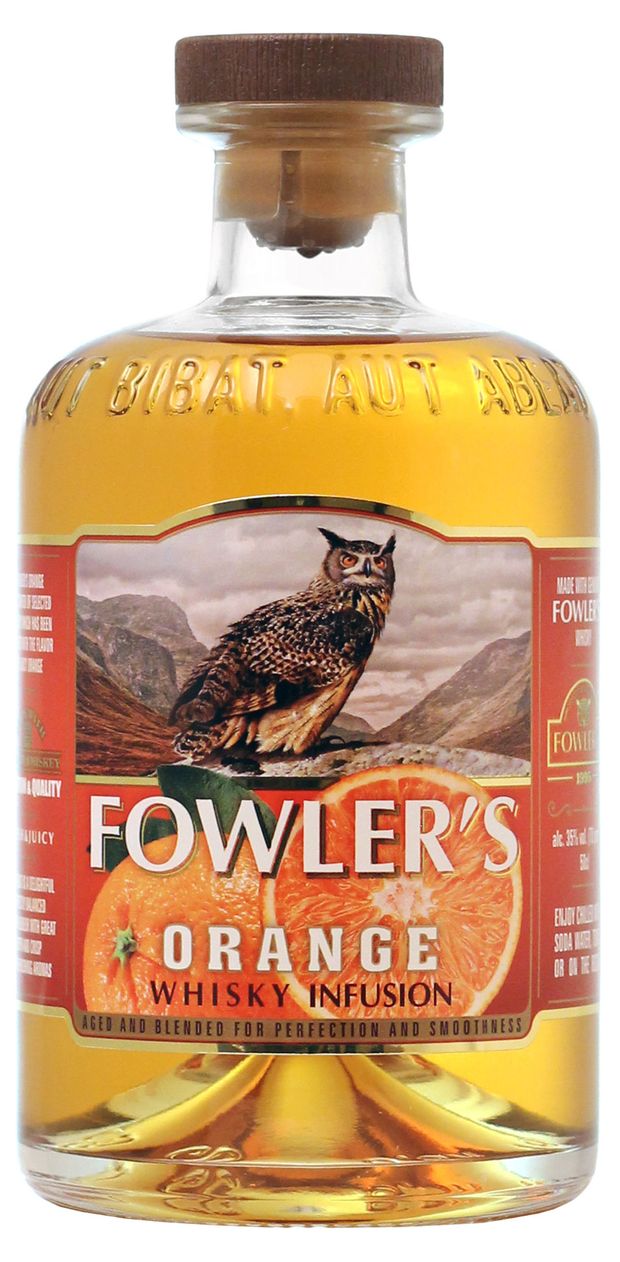 Виски Fowlers Апельсин Россия, 0,5 л