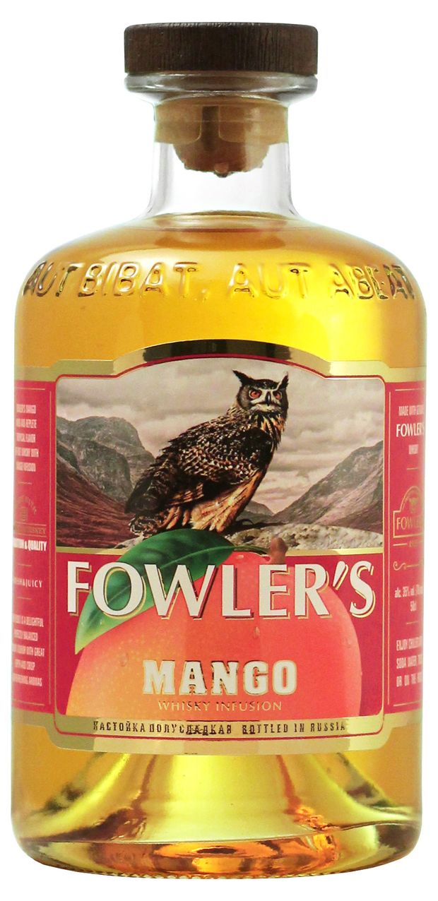 Виски Fowlers Манго Россия, 0,5 л