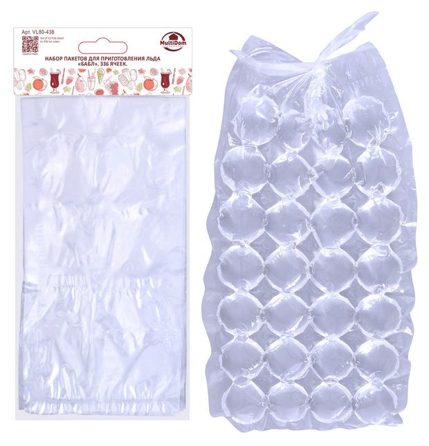 Набор пакетов для приготовления льда Мультидом 235₽
