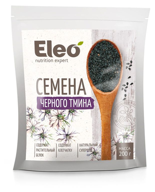 Семена черного тмина Eleo 200 г 420₽