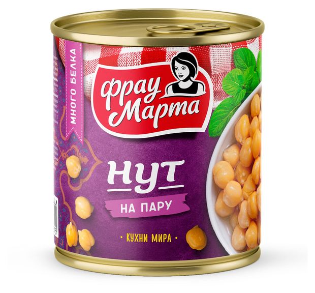 Нут Фрау Марта на пару 310 г 170₽